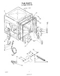 Diagram for 04 - Tub , Lit/optional