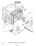 Diagram for 04 - Tub , Literature And Optional