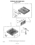 Diagram for 05 - Dishrack And Panel