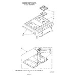 Diagram for 14 - Cooktop