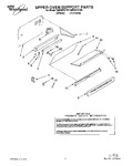 Diagram for 01 - Upper Oven Support