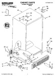 Diagram for 01 - Cabinet Parts