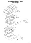 Diagram for 03 - Refrigerator Shelf Parts