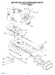 Diagram for 05 - Motor And Ice Container Parts