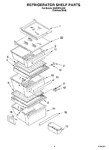 Diagram for 03 - Refrigerator Shelf Parts