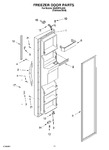 Diagram for 07 - Freezer Door Parts