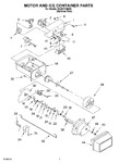 Diagram for 05 - Motor And Ice Container Parts