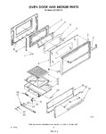 Diagram for 05 - Oven Door And Broiler