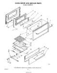 Diagram for 05 - Oven Door And Broiler