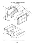 Diagram for 06 - Oven Door And Drawer