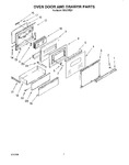 Diagram for 04 - Oven Door And Drawer