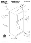 Diagram for 01 - Cabinet Parts