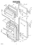 Diagram for 02 - Door Parts