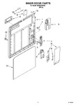 Diagram for 02 - Inner Door Parts