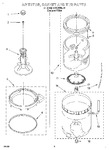 Diagram for 03 - Agitator, Basket, And Tub