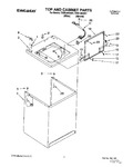 Diagram for 01 - Top And Cabinet, Lit/optional