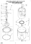 Diagram for 04 - Agitator, Basket And Tub