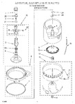 Diagram for 03 - Agitator, Basket And Tub