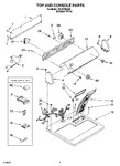 Diagram for 02 - Top And Console Parts