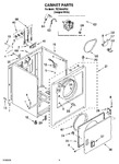 Diagram for 02 - Cabinet Parts