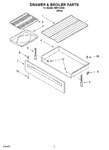 Diagram for 04 - Drawer & Broiler