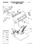 Diagram for 01 - Top And Console, Lit/optional