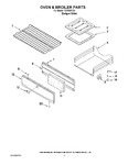 Diagram for 05 - Oven & Broiler Parts