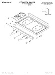 Diagram for 01 - Cooktop, Literature