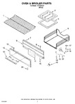 Diagram for 05 - Oven & Broiler Parts