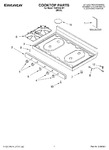 Diagram for 01 - Cooktop Parts