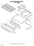 Diagram for 05 - Oven & Broiler Parts