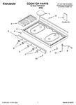 Diagram for 01 - Cooktop Parts