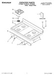 Diagram for 01 - Cooktop, Literature