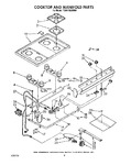 Diagram for 06 - Cooktop And Manifold, Lit/optional