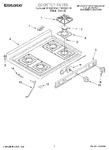 Diagram for 01 - Cooktop, Literature