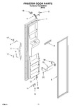 Diagram for 08 - Freezer Door