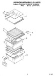 Diagram for 03 - Refrigerator Shelf Parts