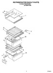 Diagram for 03 - Refrigerator Shelf Parts