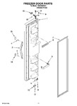 Diagram for 07 - Freezer Door Parts