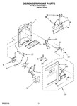 Diagram for 08 - Dispenser Front Parts