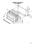 Diagram for 06 - Freezer Door