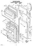 Diagram for 02 - Door Parts