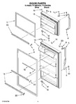 Diagram for 02 - Door Parts