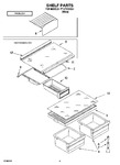 Diagram for 05 - Shelf Parts, Optional Parts