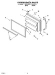 Diagram for 02 - Freezer Door Parts