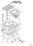 Diagram for 03 - Shelf Parts