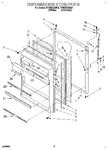 Diagram for 07 - Refrigerator Door, Lit/optional