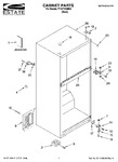 Diagram for 01 - Cabinet Parts