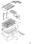 Diagram for 03 - Shelf Parts