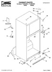 Diagram for 01 - Cabinet Parts